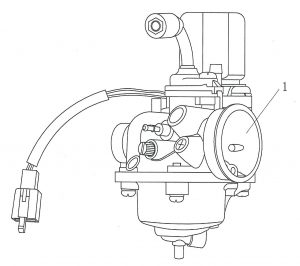 Karburator fergazer 4E03-01-0