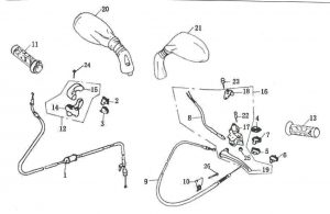 Retrovizor lijevi 4F03-20-0