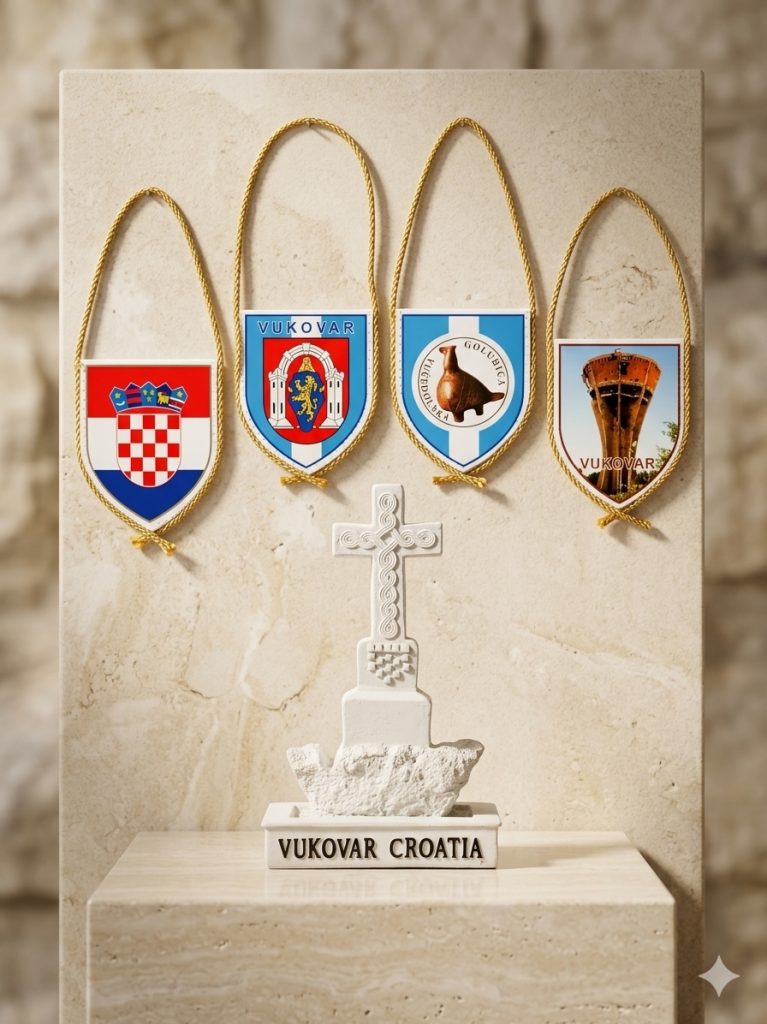 Zastavice razne sa grbovima