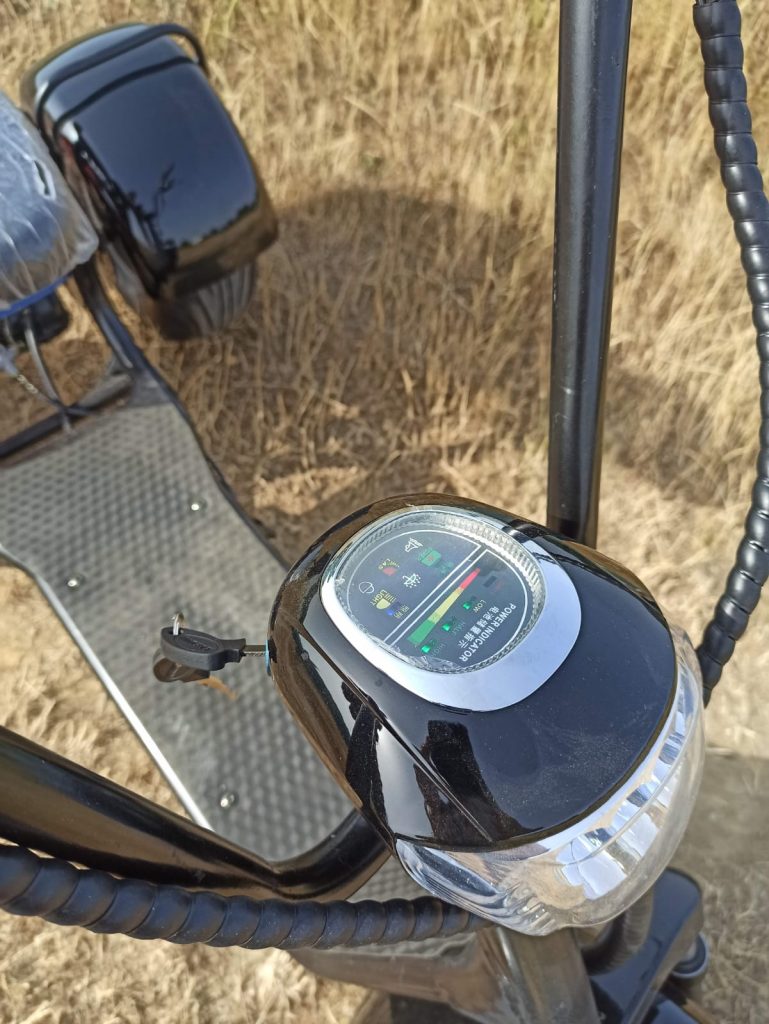 Electro chopper scooter 1000w (3 kotača) – fotografija 6