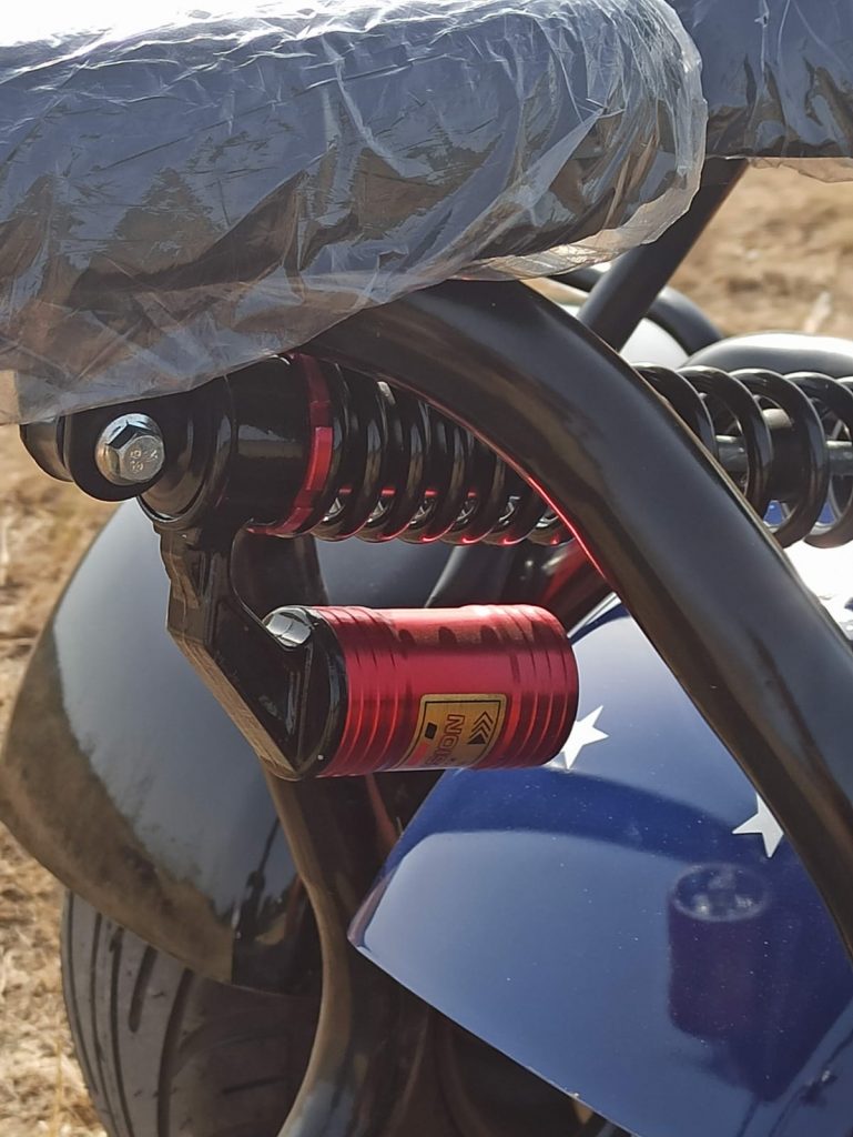 Electro chopper scooter 1000w (3 kotača) – fotografija 3
