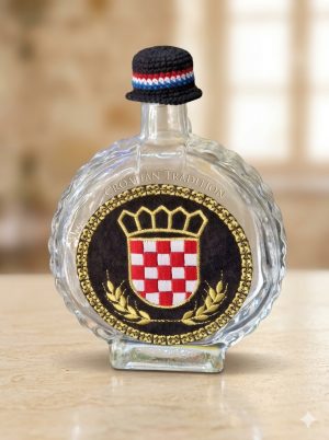 Staklene čuture sa zlatovezom
