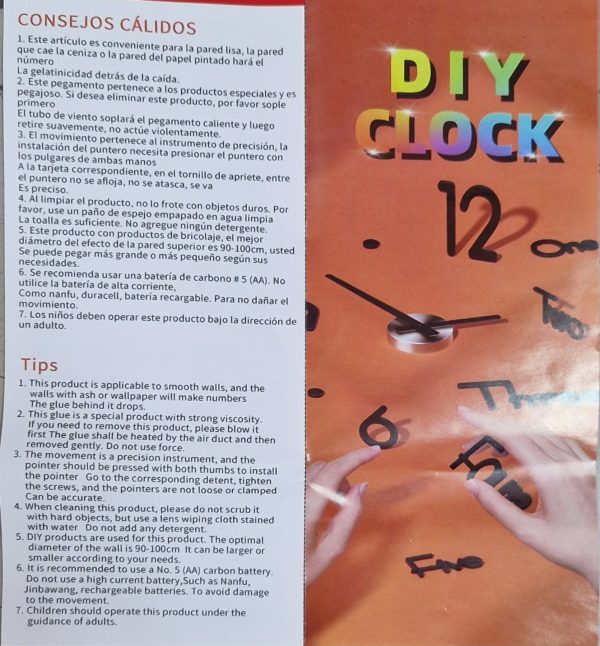 Zidni sat DIY za samoinstalaciju – fotografija 2