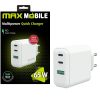 KUĆNI PUNJAČ 65W SUPER FAST 2xUSB C, 1xUSB A