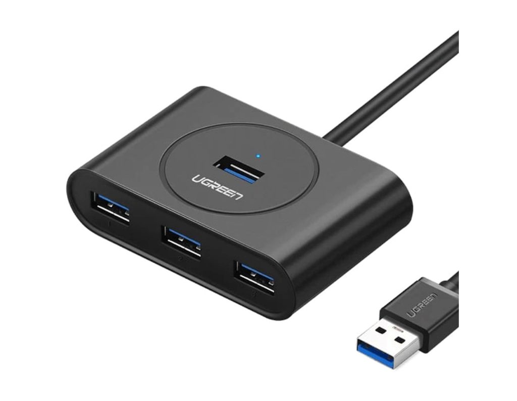 HUB 4-portni USB-A, 4×USB-A 3.0, 1.0m